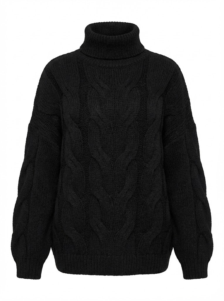 Patterned Knit Sweater